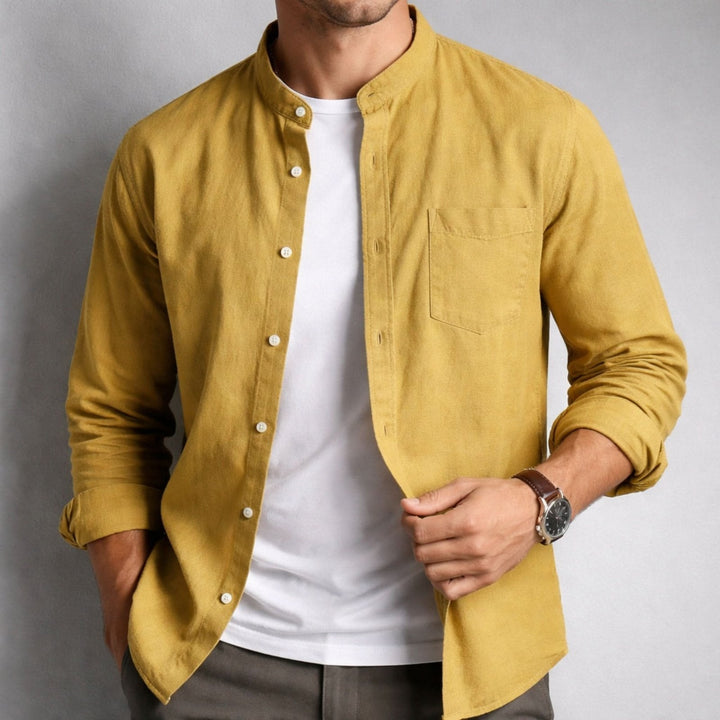 Anthony | Structured Style Casual Linen Shirt