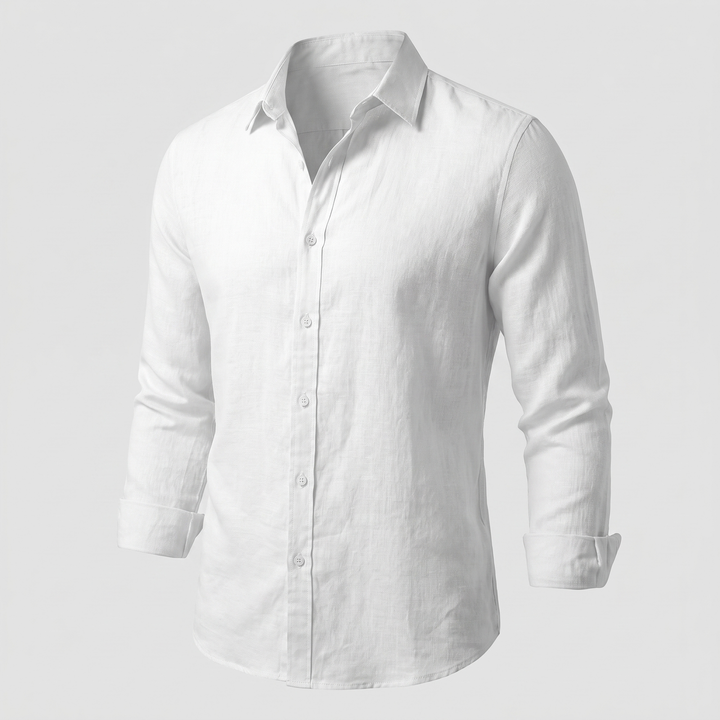 Aiden | Comfortable Long Sleeve Linen Shirt