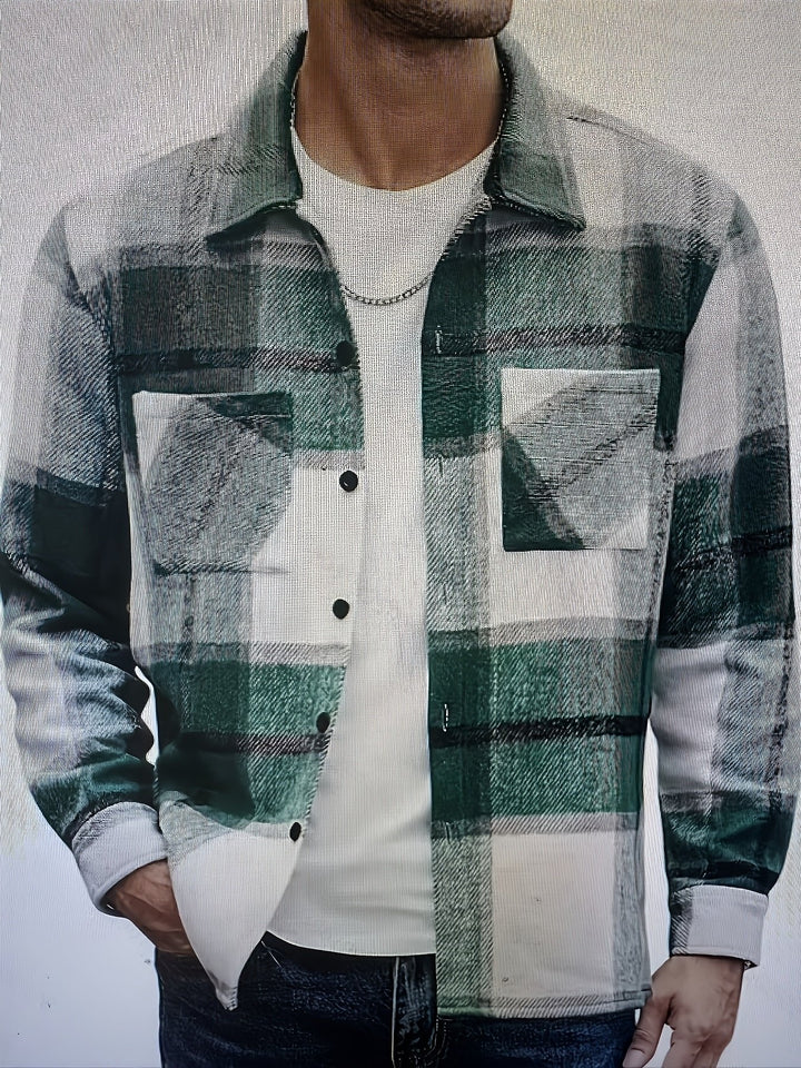 Andrew | Comfortable Check Pattern Lumberjack