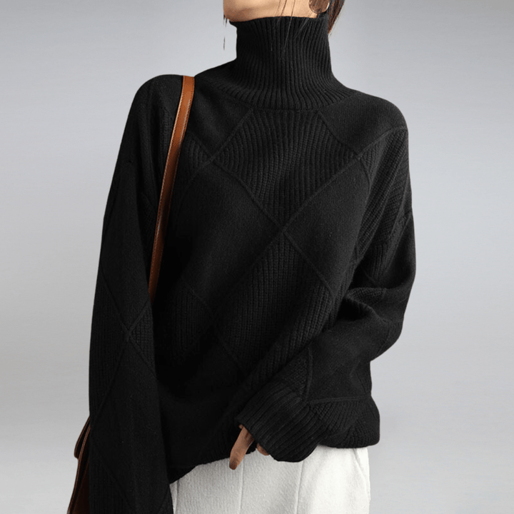 SYLVARITH – SOFT TURTLENECK SWEATER