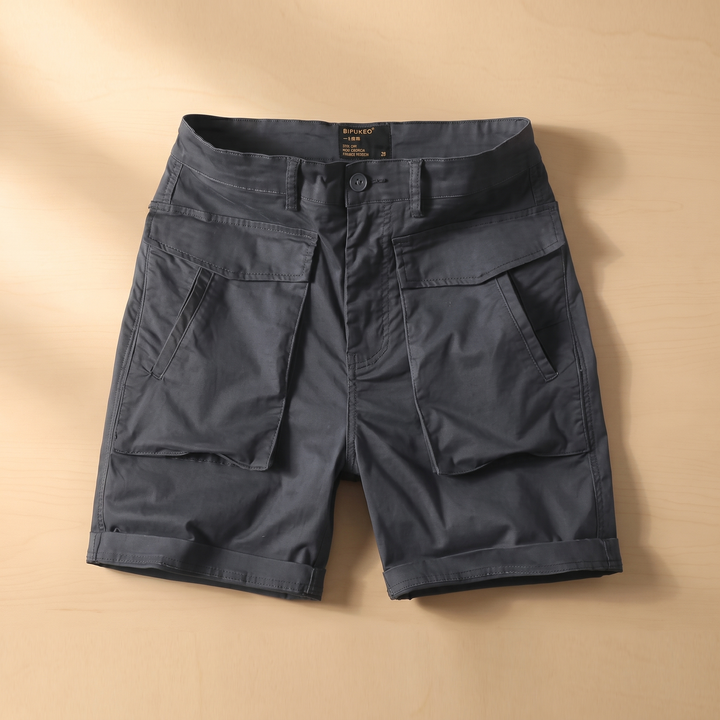 Daniel | Tailored Comfort Utility Pocket Shorts