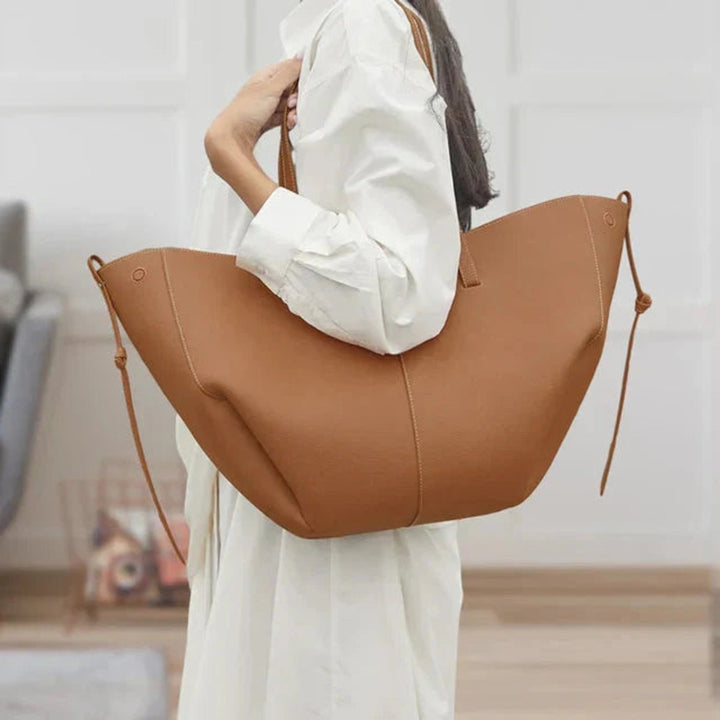 Layla | Stylish Leather Design Vintage Tote Bag