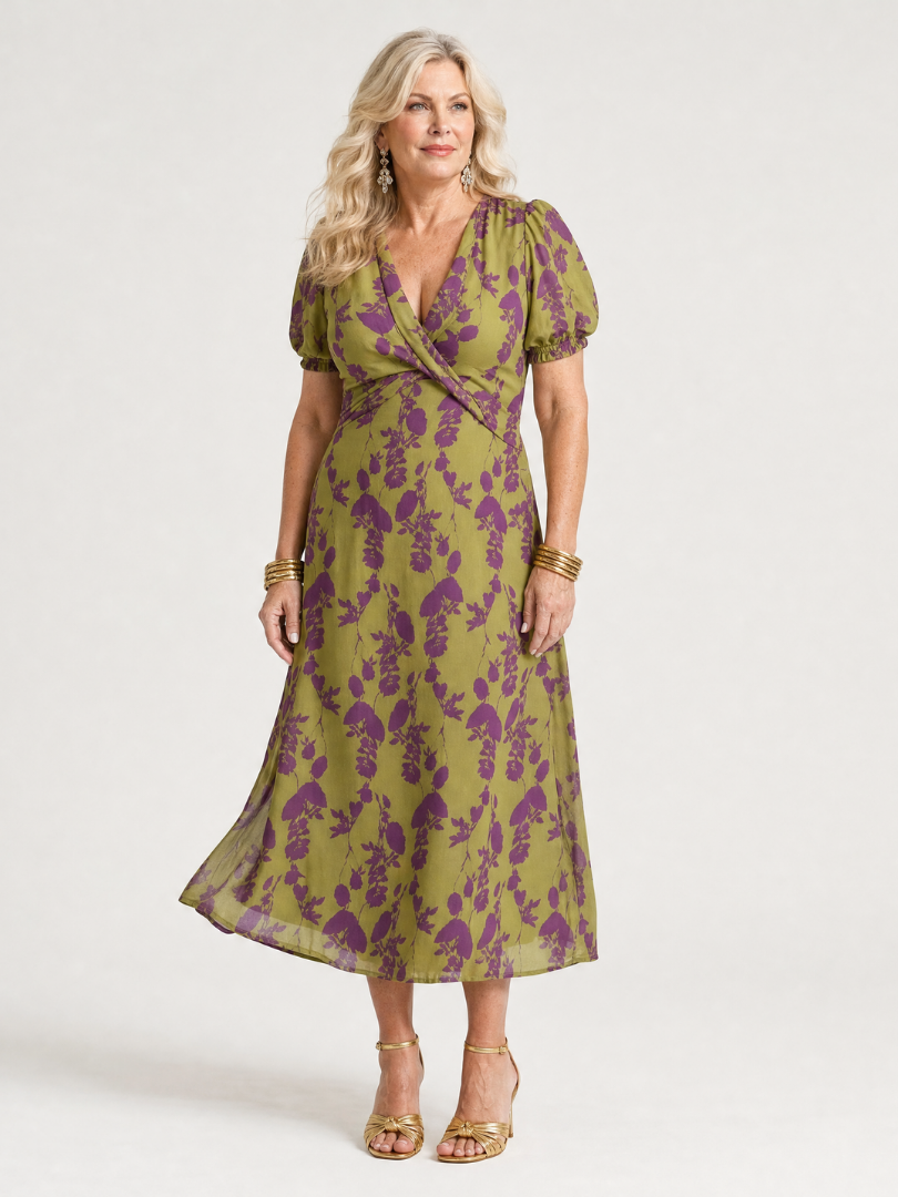 Eloise | Relaxed Floral Midi Dress