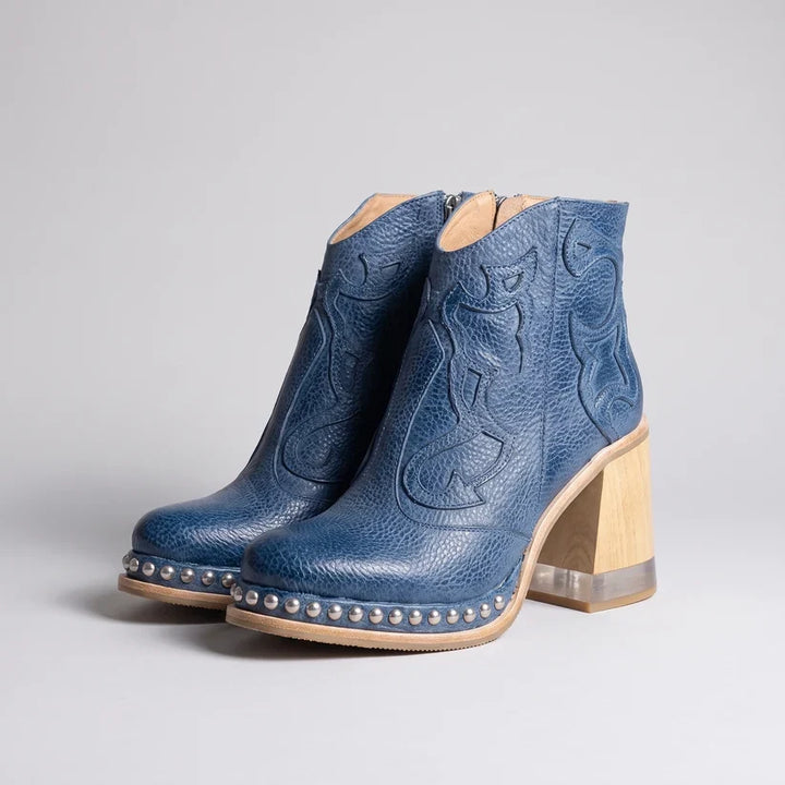 Melina | Stylish Casual Ankle Boots with High Heels