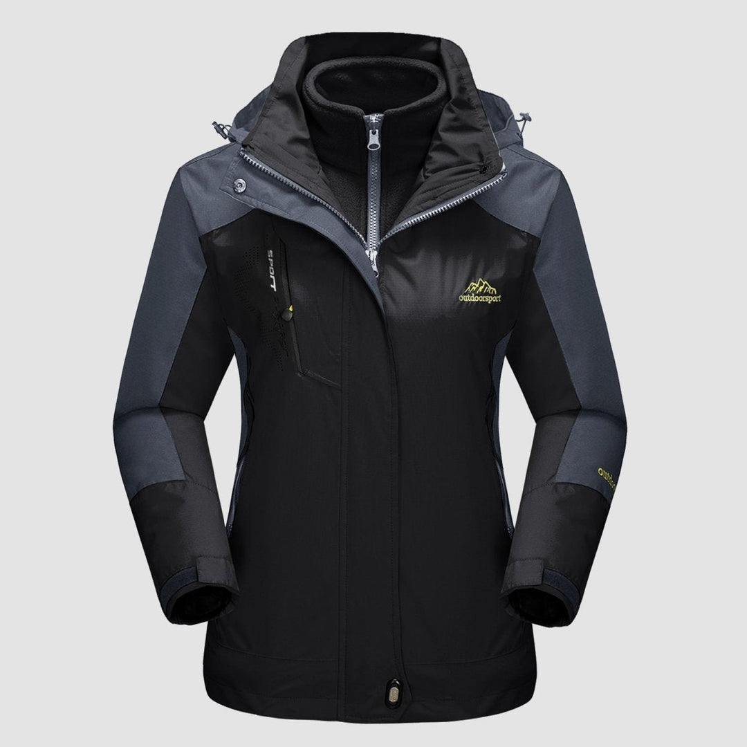 ANNE | Versatile 3-in-1 Waterproof Fleece-Lined Jacket