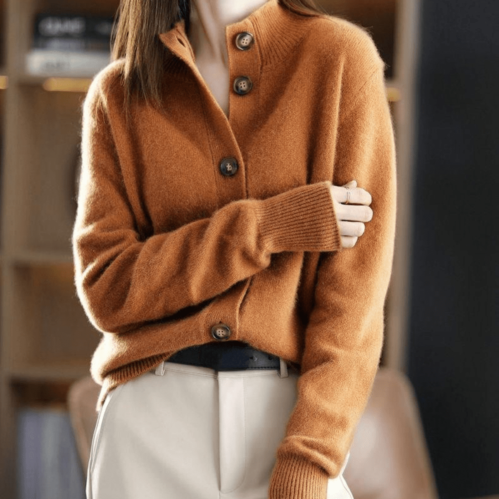 ANNIE | Cashmere Knit Gilet