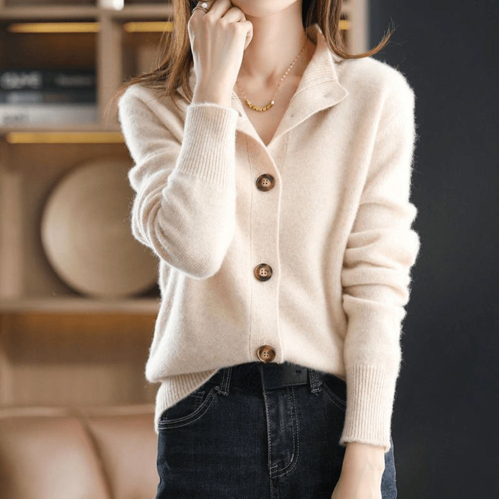 ANNIE | Cashmere Knit Gilet