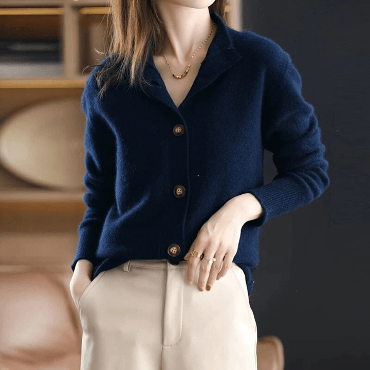 ANNIE | Cashmere Knit Gilet