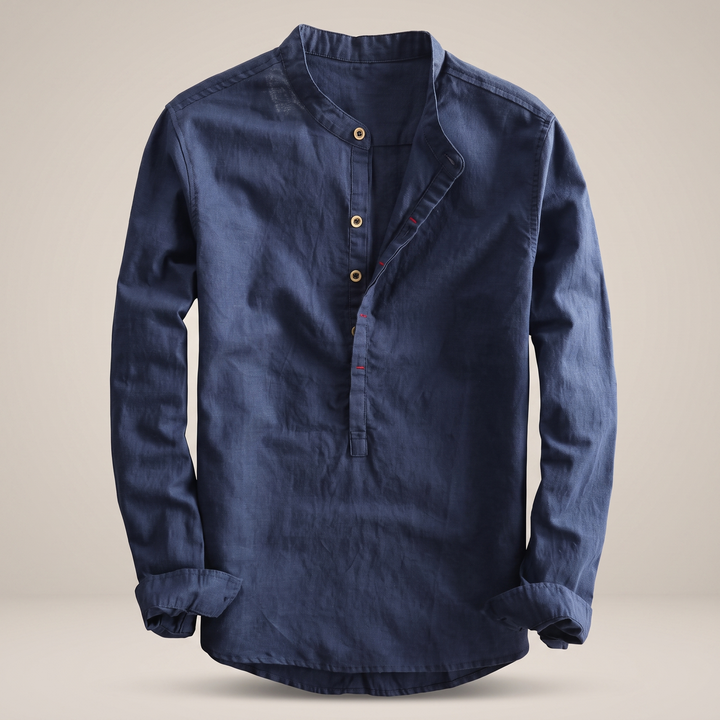 Weston | Timeless Relaxed Style Linen Shirt