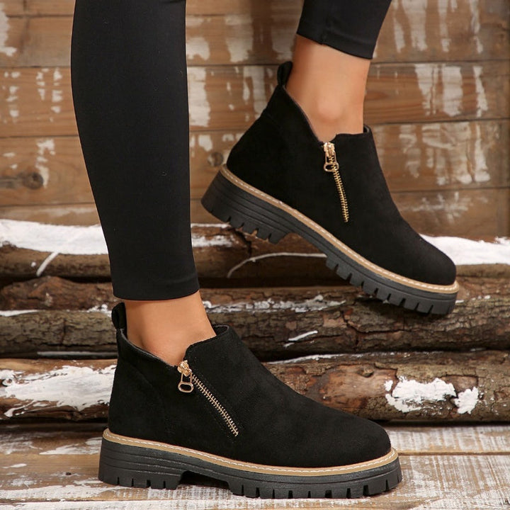 Alice | Modern And Versatile Platform Ankle Boots