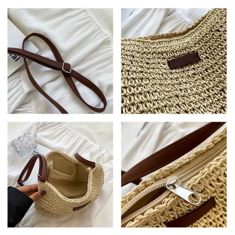 Sophie | Handwoven Interior Straw Tote Bag