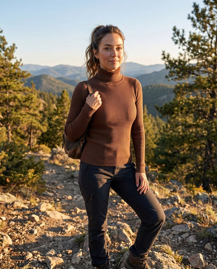 Paloma | Refined And Versatile Ribbed Turtleneck Sweater