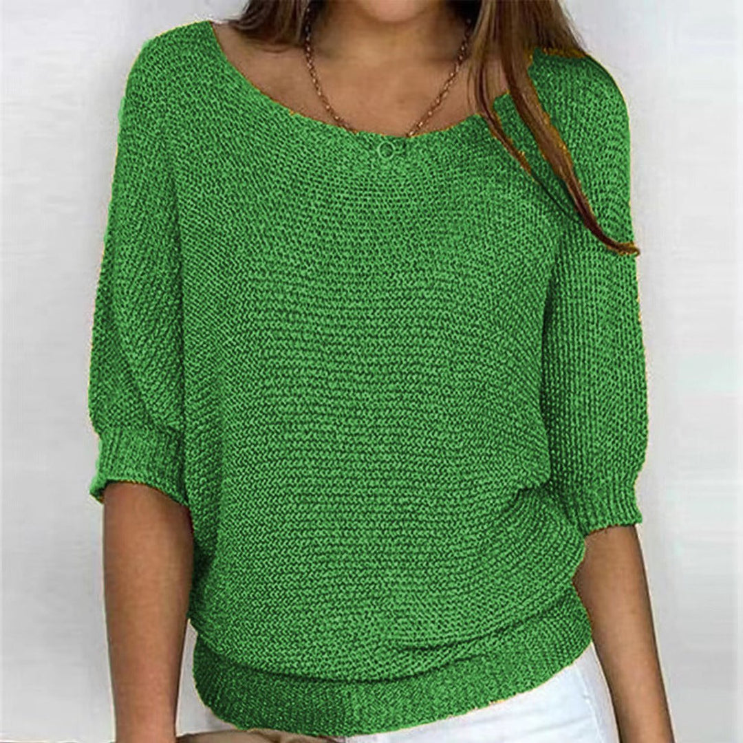 Liora | Relaxed Oversized Batwing Knit Sweater