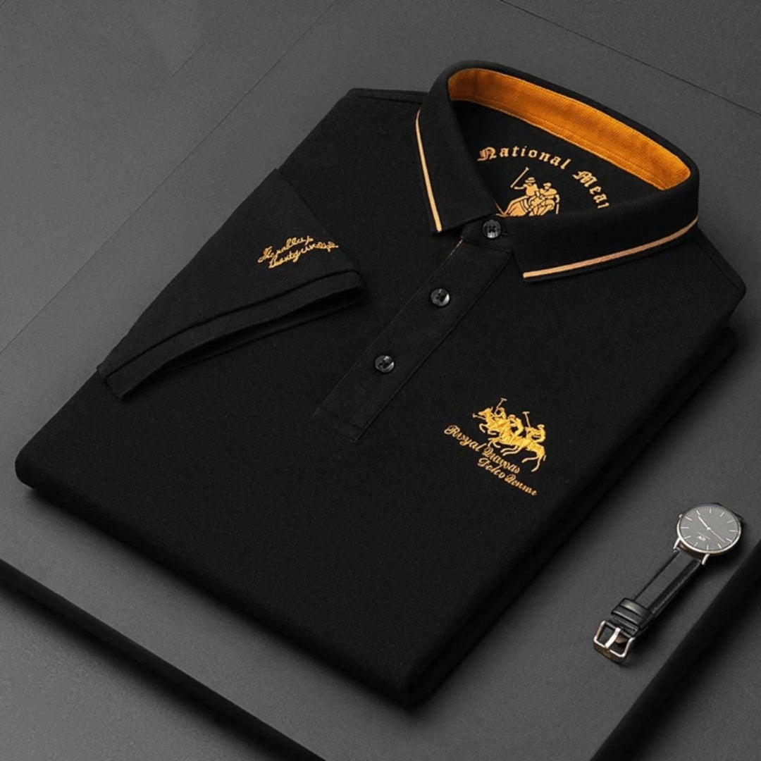 Austin | Stylish Button-Up Design Polo Shirt