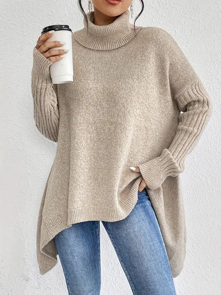 Charley | Cozy And Contemporary Oversized Turtleneck Sweater