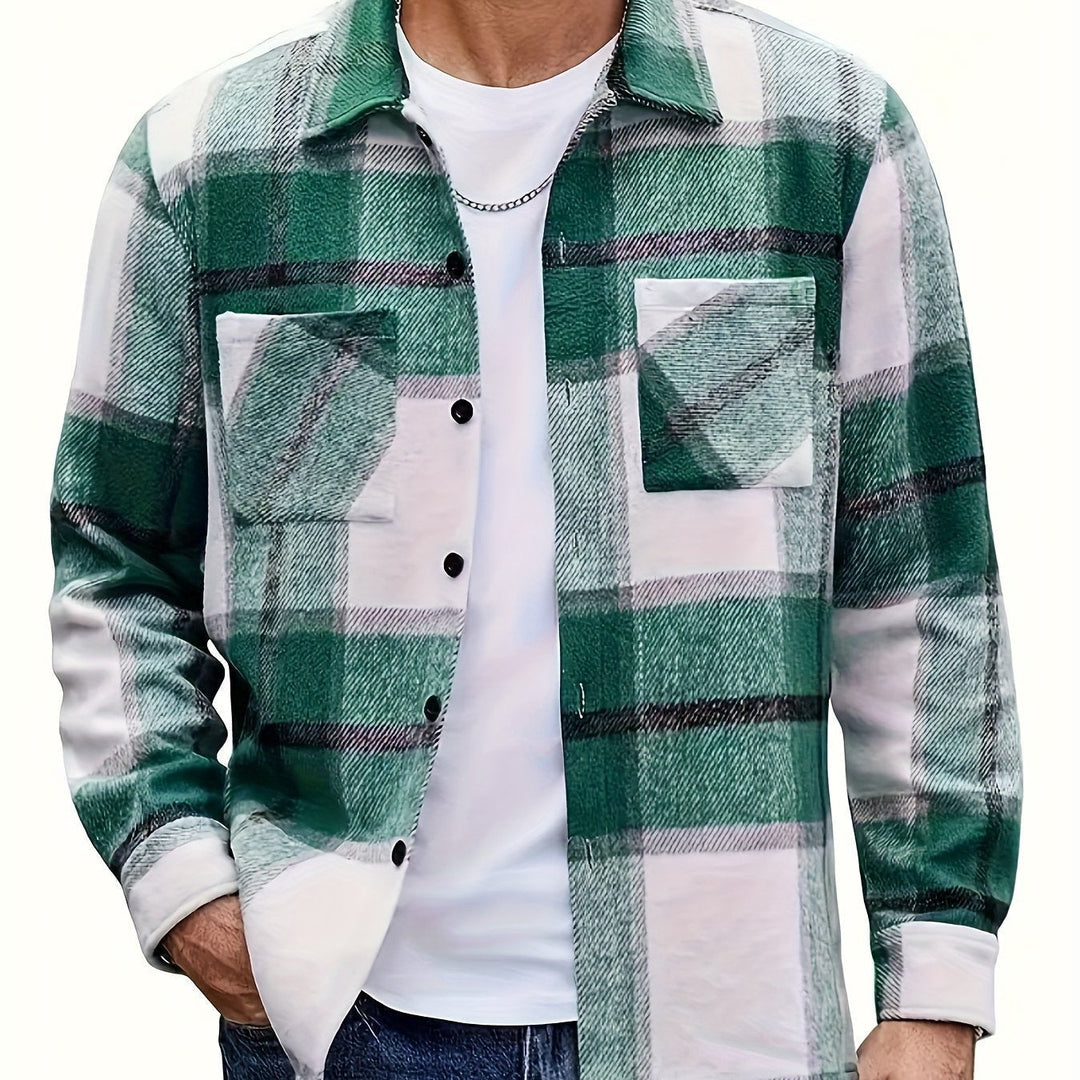 Andrew | Comfortable Check Pattern Lumberjack