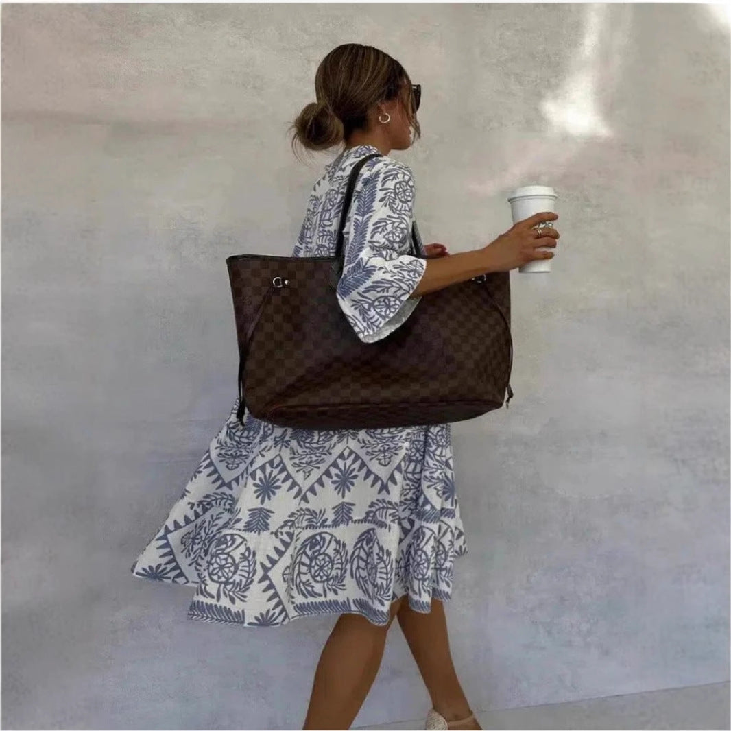 Juliette | Women's Floral Print Relaxed Tunic Dress