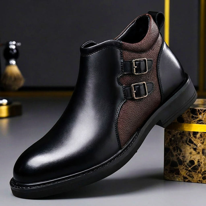 Jasper | Vintage Style Leather Chelsea Boots