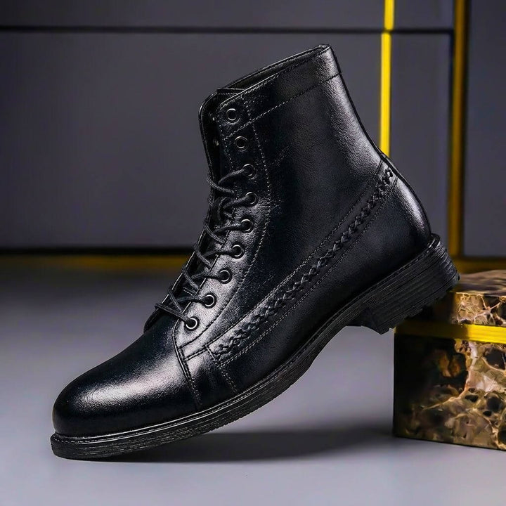 Rowan | Vintage Style Leather Boots