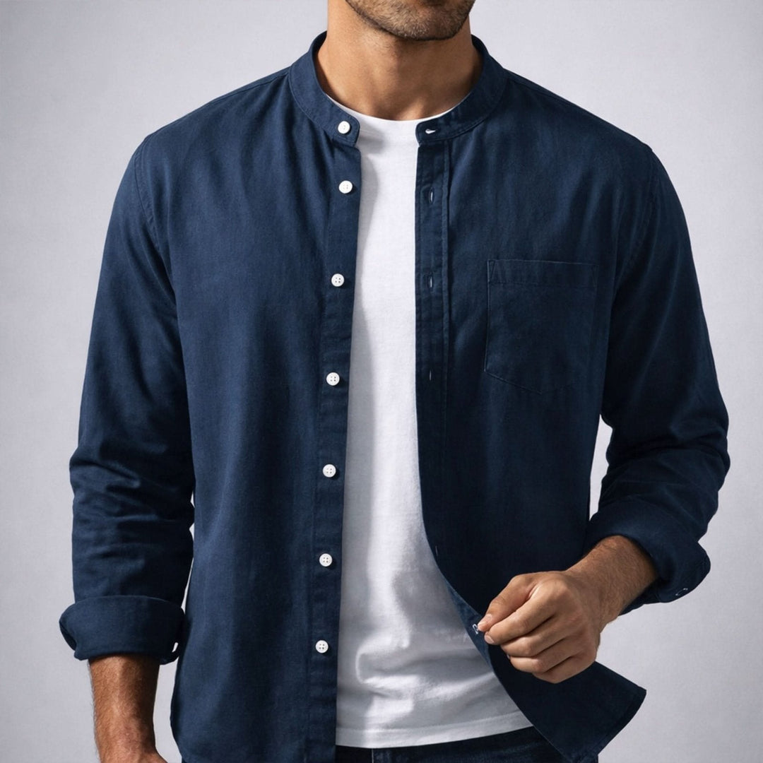 Anthony | Structured Style Casual Linen Shirt
