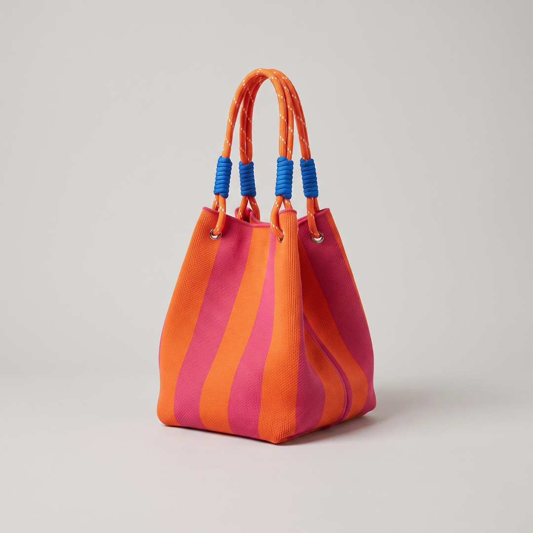 Nora | Elegant Tote Bag with Bold Woven Texture
