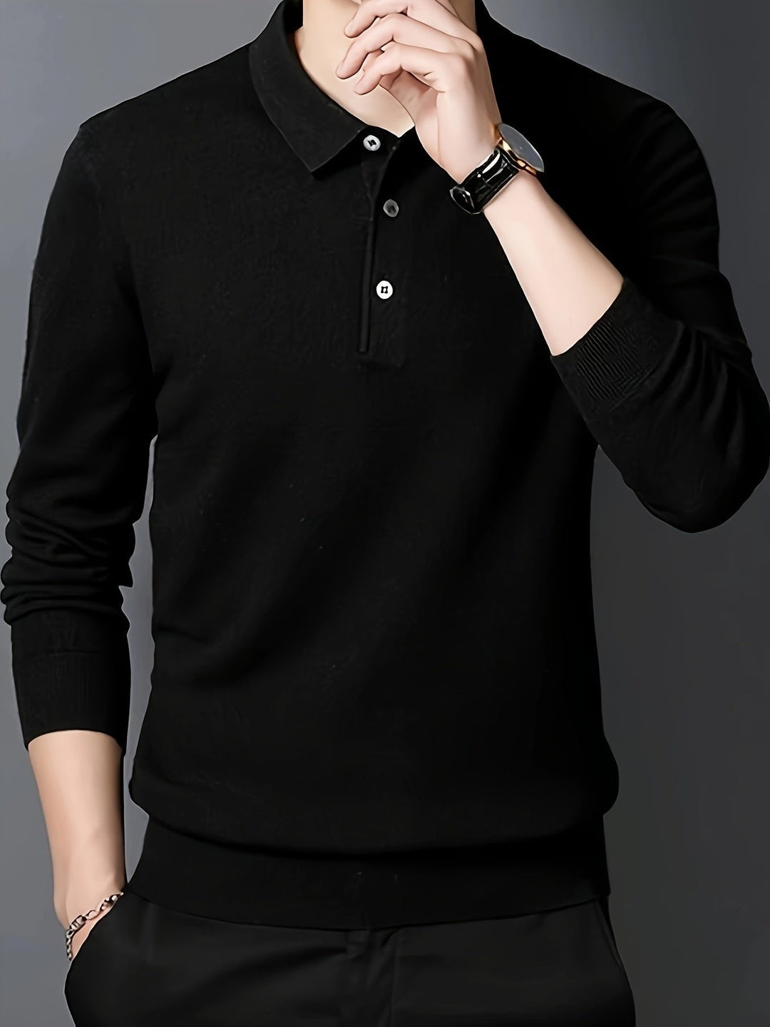 Harrison | Elegance Refined Collared Polo Shirt