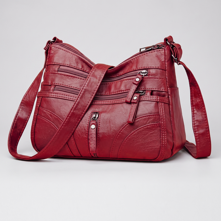 Valentina | Adjustable Vintage Crossbody Tote Bag