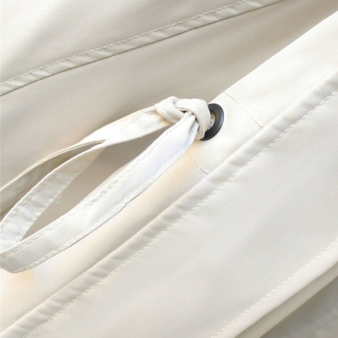 Naylani | Oversized Waterproof Double-Collar Trench Coat