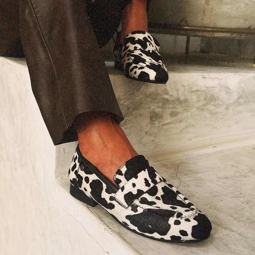 Arabella | Elegant Animal Print Loafers