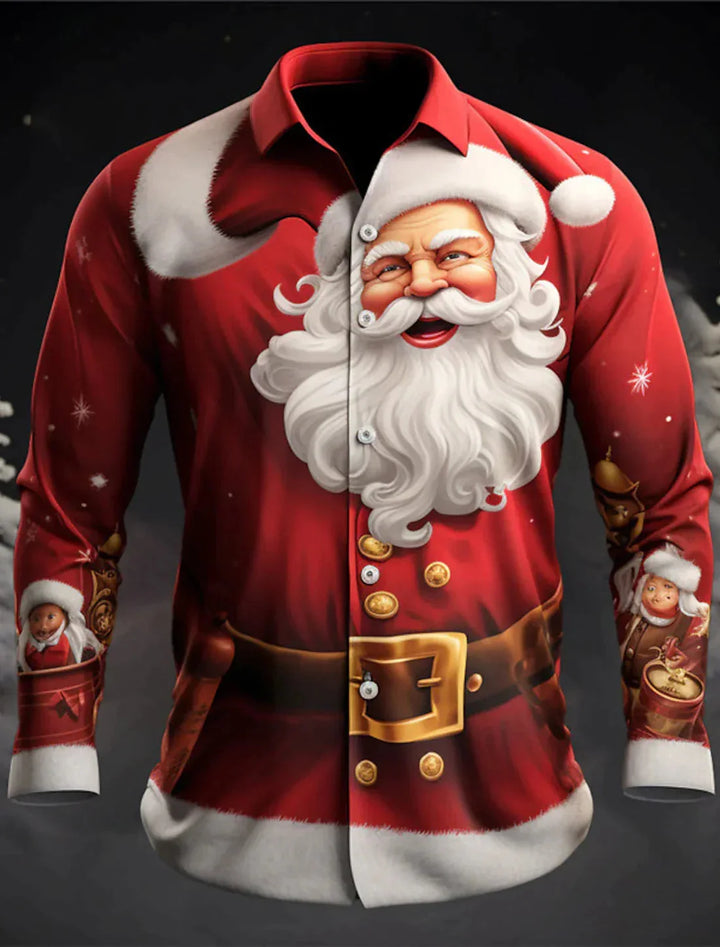 Daniel | Festive Santa Christmas Shirt