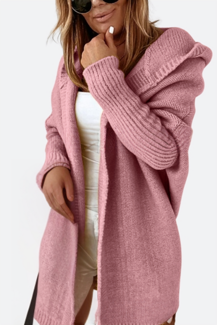 Emery | Women's Oversized Hooded Knit Cardigan