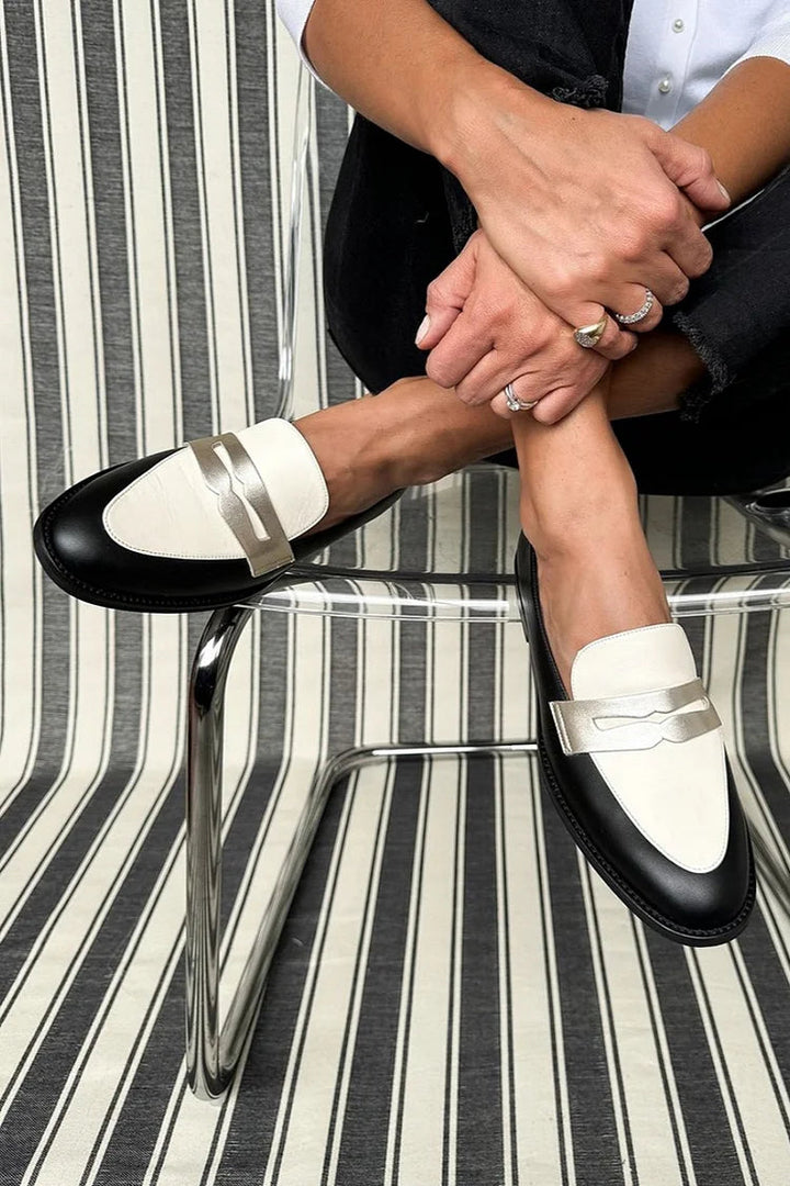 Celestine | Women's Classic Monochrome Loafers