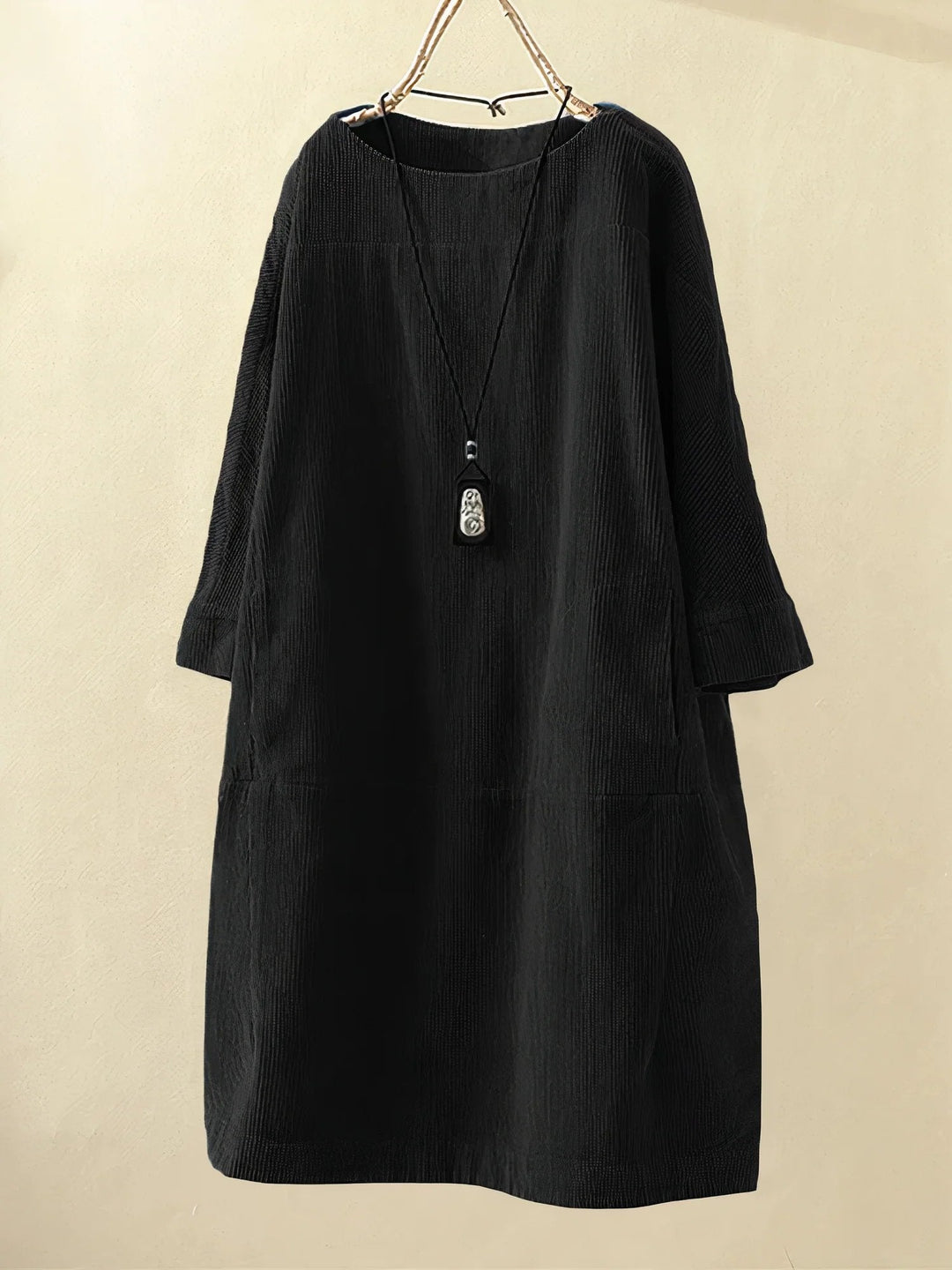 FAEZIRA – CORDUROY TUNIC DRESS