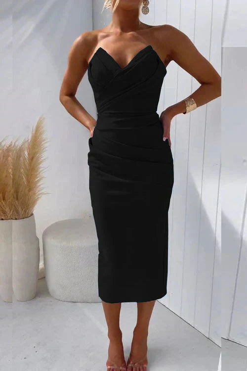 Florence - Backless Midi Dress