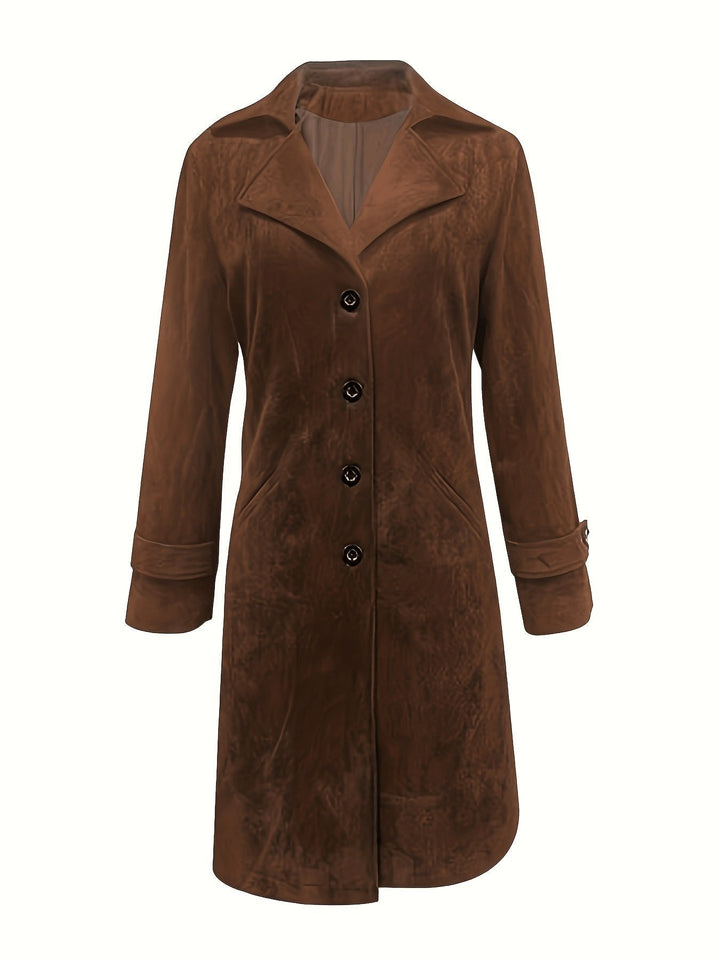 Emery | Timeless Elegance Refined Longline Trenchcoat