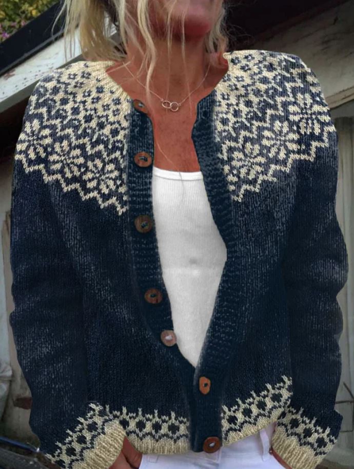 Hadley - Vintage Knitted Cardigan