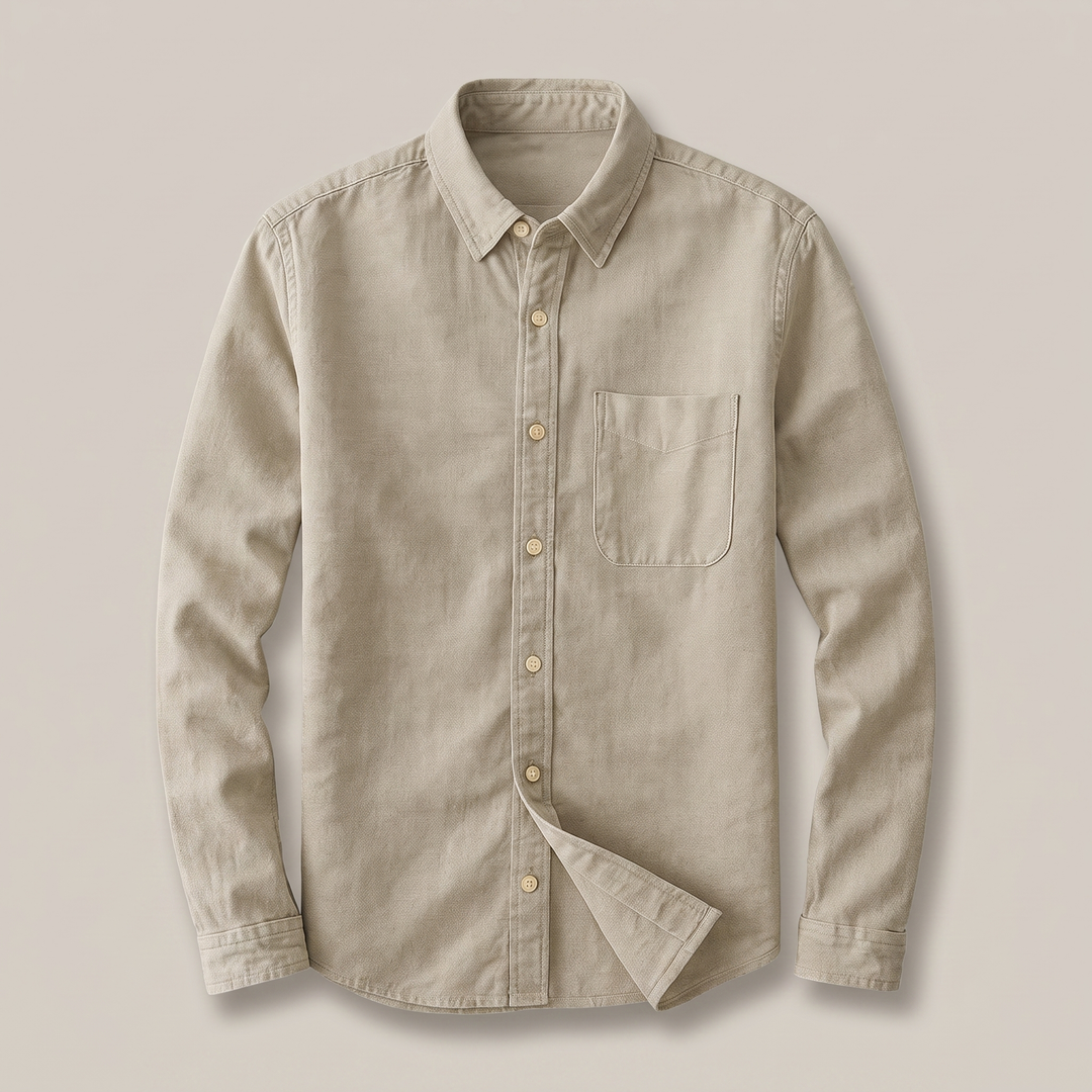 Gabriel | Lightweight Comfort Cotton Linen Shirt