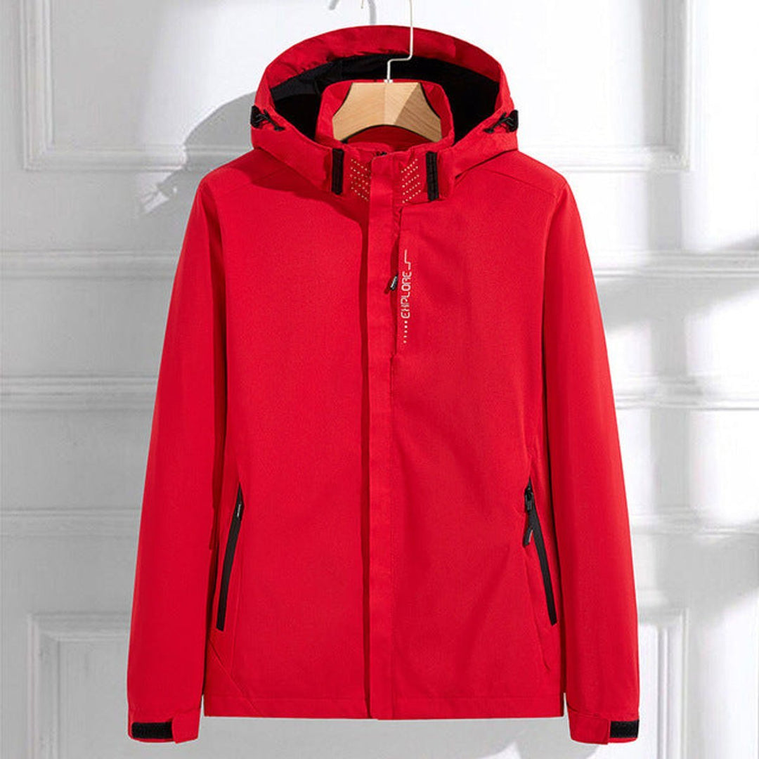 Nataly | Waterproof Adjustable Hooded Rain Jacket