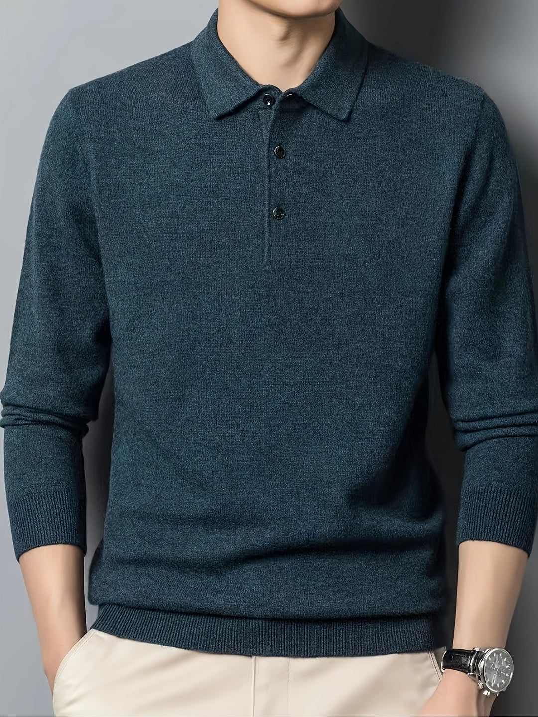 Harrison | Elegance Refined Collared Polo Shirt
