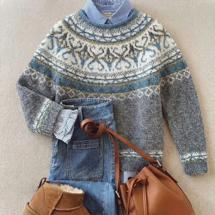 Audrey | Elegant Vintage Style Cozy Knit Sweater
