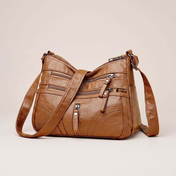 Valentina | Adjustable Vintage Crossbody Tote Bag