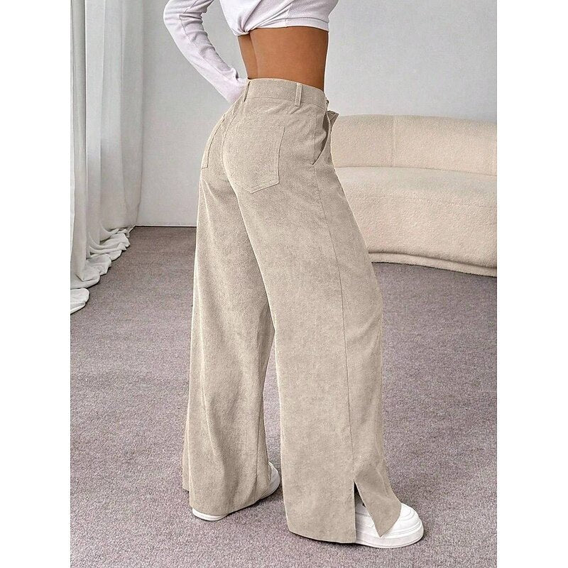 Camila | Elegant High-Waist Wide-Leg Pants
