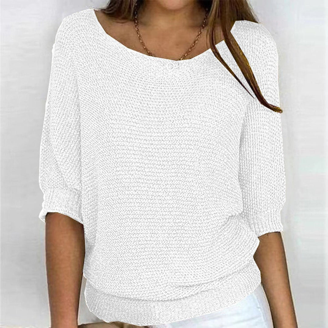 Liora | Relaxed Oversized Batwing Knit Sweater