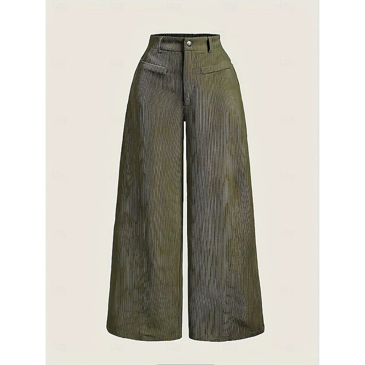 Adalyn | Elegant High-Waist Wide-Leg Trousers