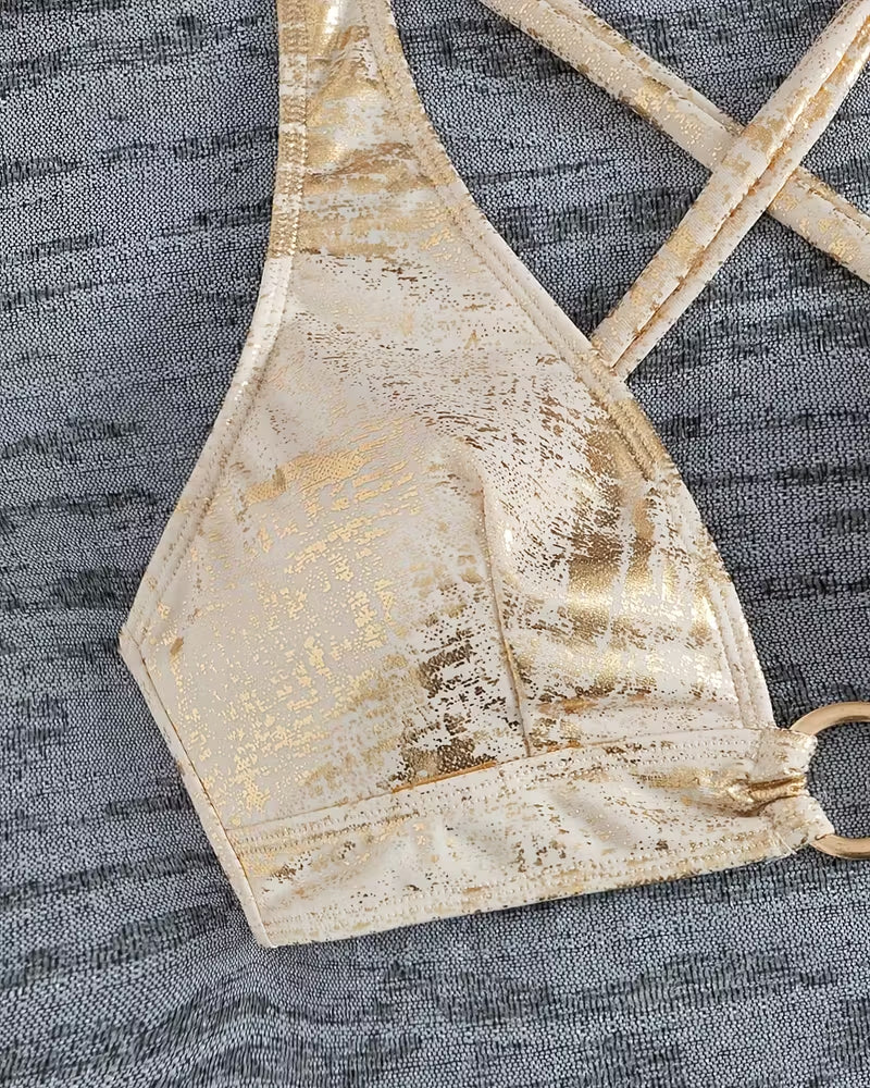 Metal Design Bikini