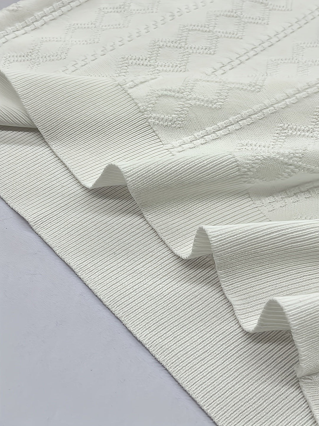 Nathan | Textured Contrast-Collar Slim Fit Polo Shirt