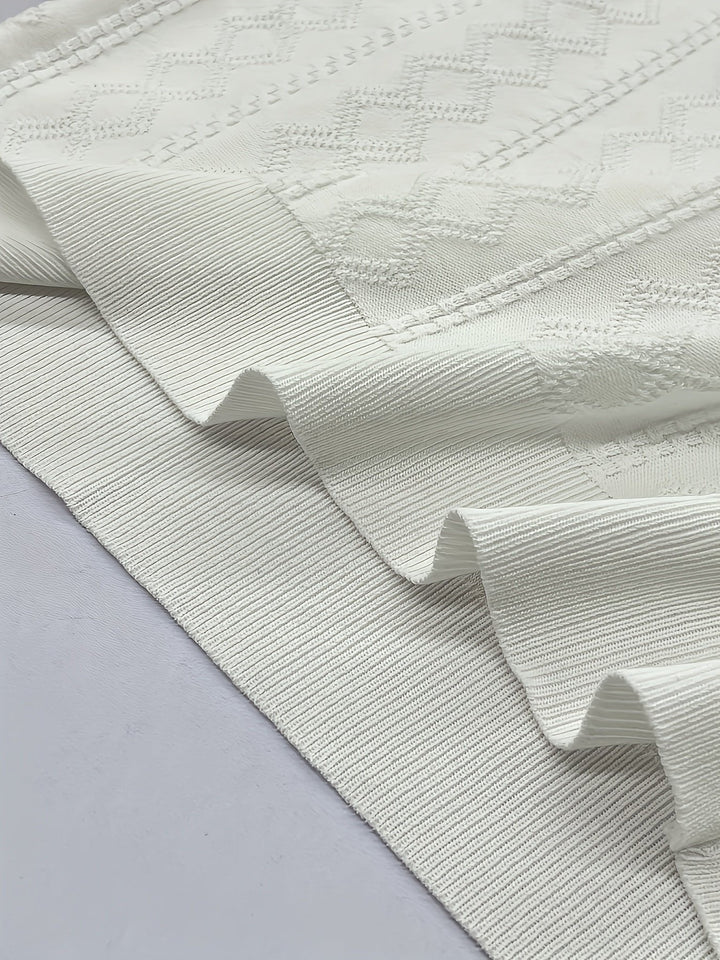 Nathan | Textured Contrast-Collar Slim Fit Polo Shirt