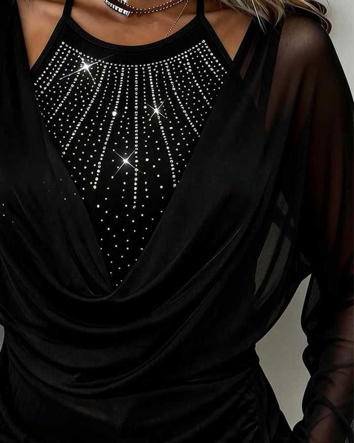 High Neck Flash Top