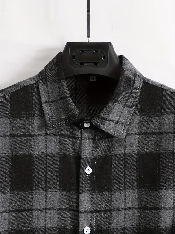 Nicolas | Timeless Relaxed Check Lumberjack