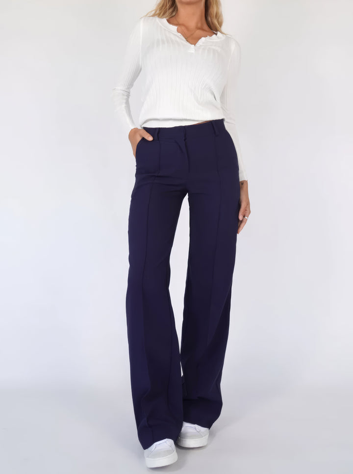 Evelina | Women's Relaxed Wide-Leg Trousers